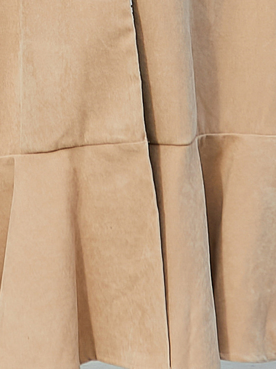 Coats - Loose Commuter Temperament Solid Color Coat - MsDressly