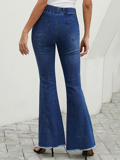 Pants - Judy Blue Claire Full Size High Rise Flare Pants - MsDressly