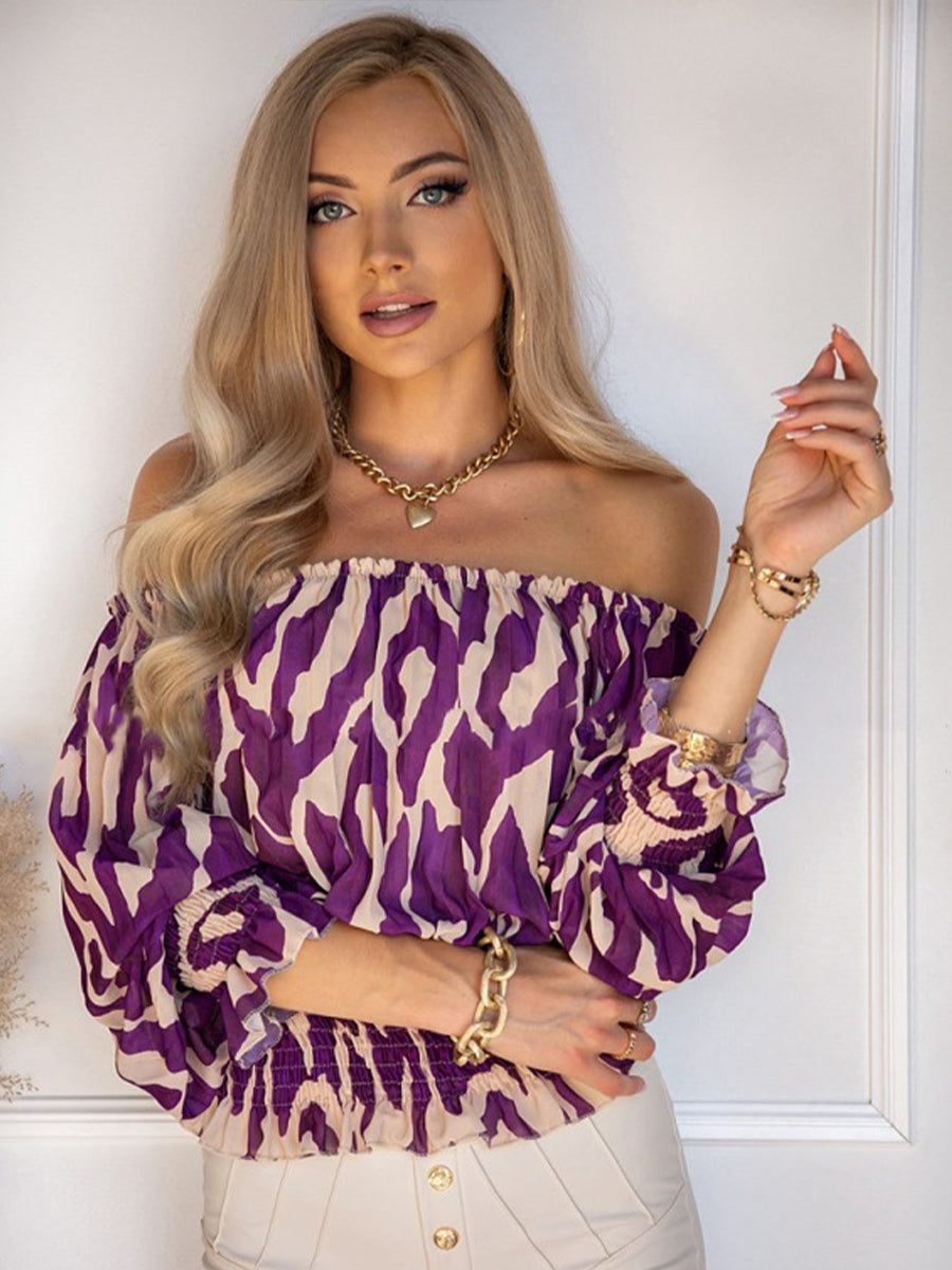 T-Shirts - One Shoulder Loose All Match Short Sleeved T-Shirt - MsDressly