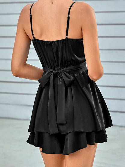 Jumpsuits - Fresh Sweet Pure Color Casual Waist Jumpsuit - MsDressly