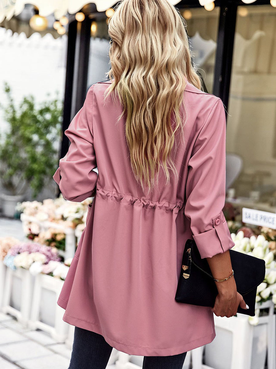 Coats - Temperament Commuting Fresh Fashion Coat - MsDressly