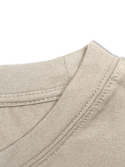 Elegant Gothic Cross Print Crew Neck Tee Dress Casual Short Sleeve Dress For Spring & Summer Women's Clothing