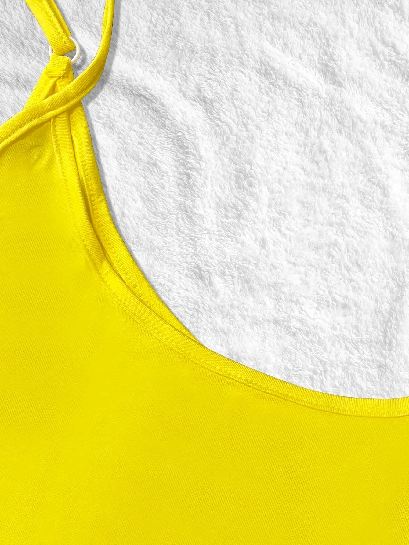 V-Neck Solid Pocket Sling Dress