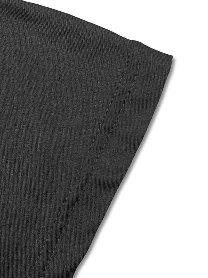 Skeletal Humor Slogan Print Crew Neck Tee Dress Casual Short Sleeve Dress For Spring & Summer Women's Clothing