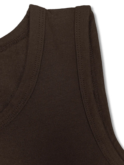 Enchanting Mushroom And Crescent Moon Graphic Print Crop Tank Top, Sleeveless Casual Top For Summer & Spring, Women's Clothing