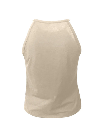 Fun and Playful Design Colorful Crayons Print Cami Top Sleeveless Casual Top For Summer & Spring Women's Clothing