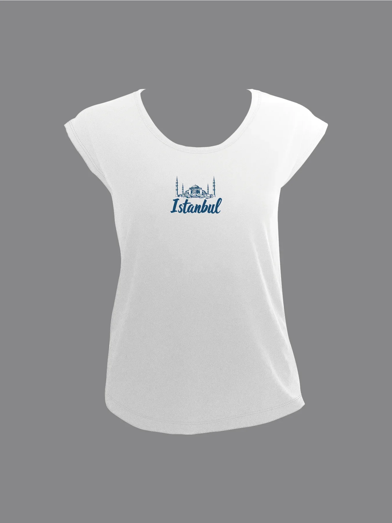Istanbul Skyline Graphic With Bold Istanbul Print Tank Top Sleeveless Casual Top For Summer & Spring Women's Clothing