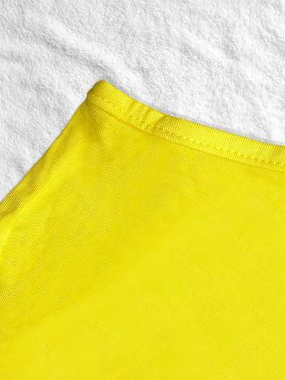 V-Neck Solid Pocket Sling Dress