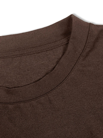 Enchanting Sirens Graphic Print Crew Neck Crop T-Shirts Casual Short Sleeve Top For Spring & Summer Women's Clothing