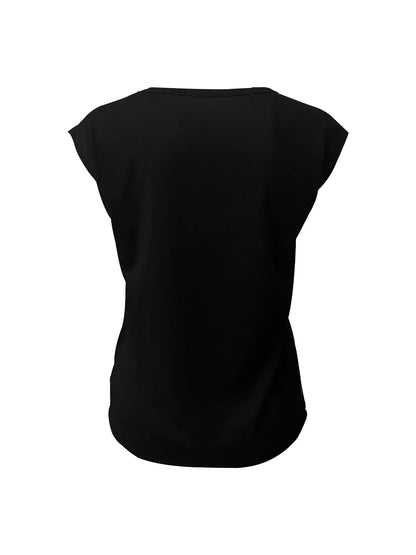 Intriguing Ufo And Mysterious Figures Graphic Print Tank Top Sleeveless Casual Top For Summer & Spring Women's Clothing