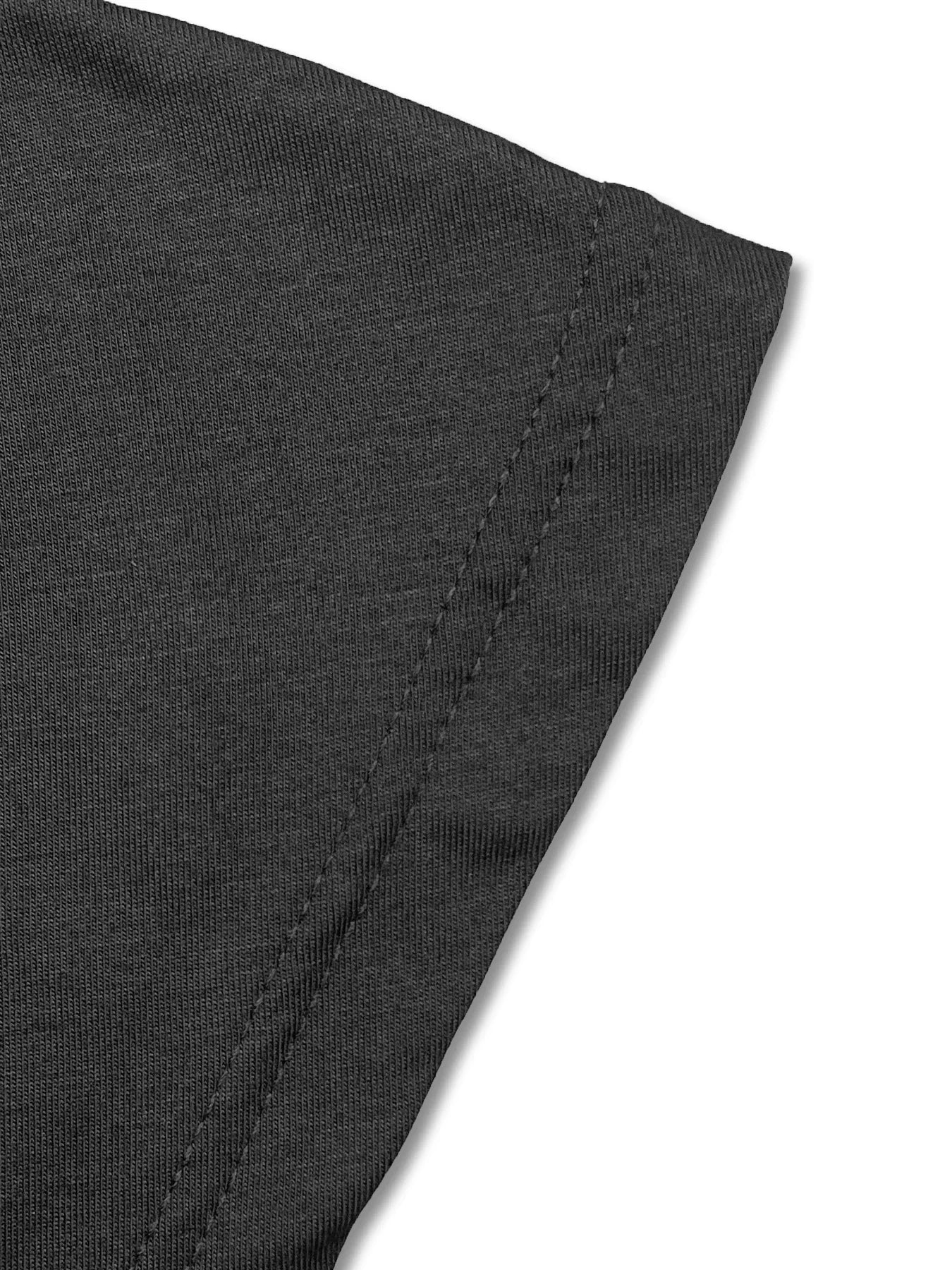 Skeleton With Death By Overthinking Print Crew Neck Tee Dress Casual Short Sleeve Dress For Spring & Summer Women's Clothing