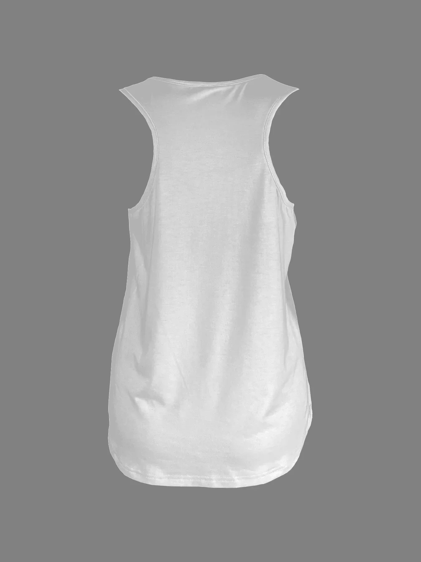 Intriguing Ufo And Mysterious Figures Graphic Print Tank Top Sleeveless Casual Top For Summer & Spring Women's Clothing