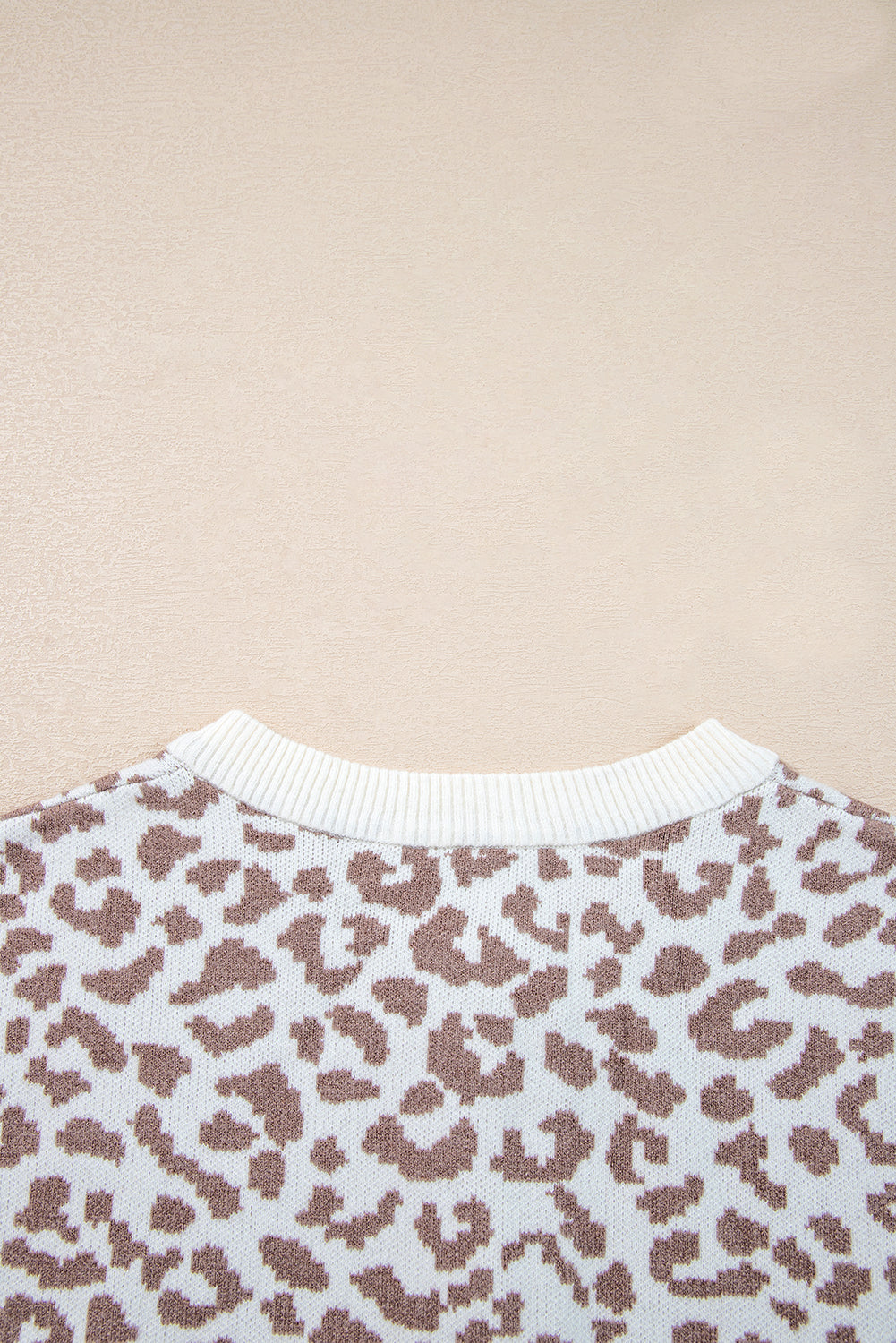 womens leopard cardigan