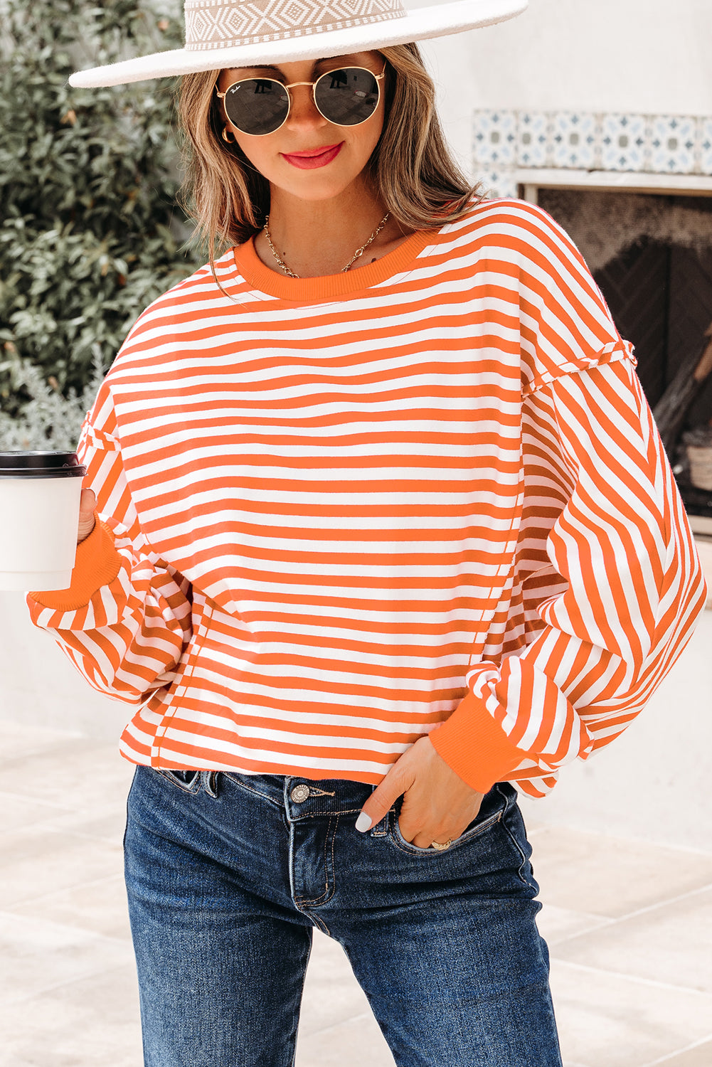 stripe top