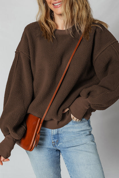 fleece winter sweatshirt