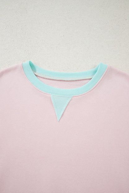 colorblock sweatshirt