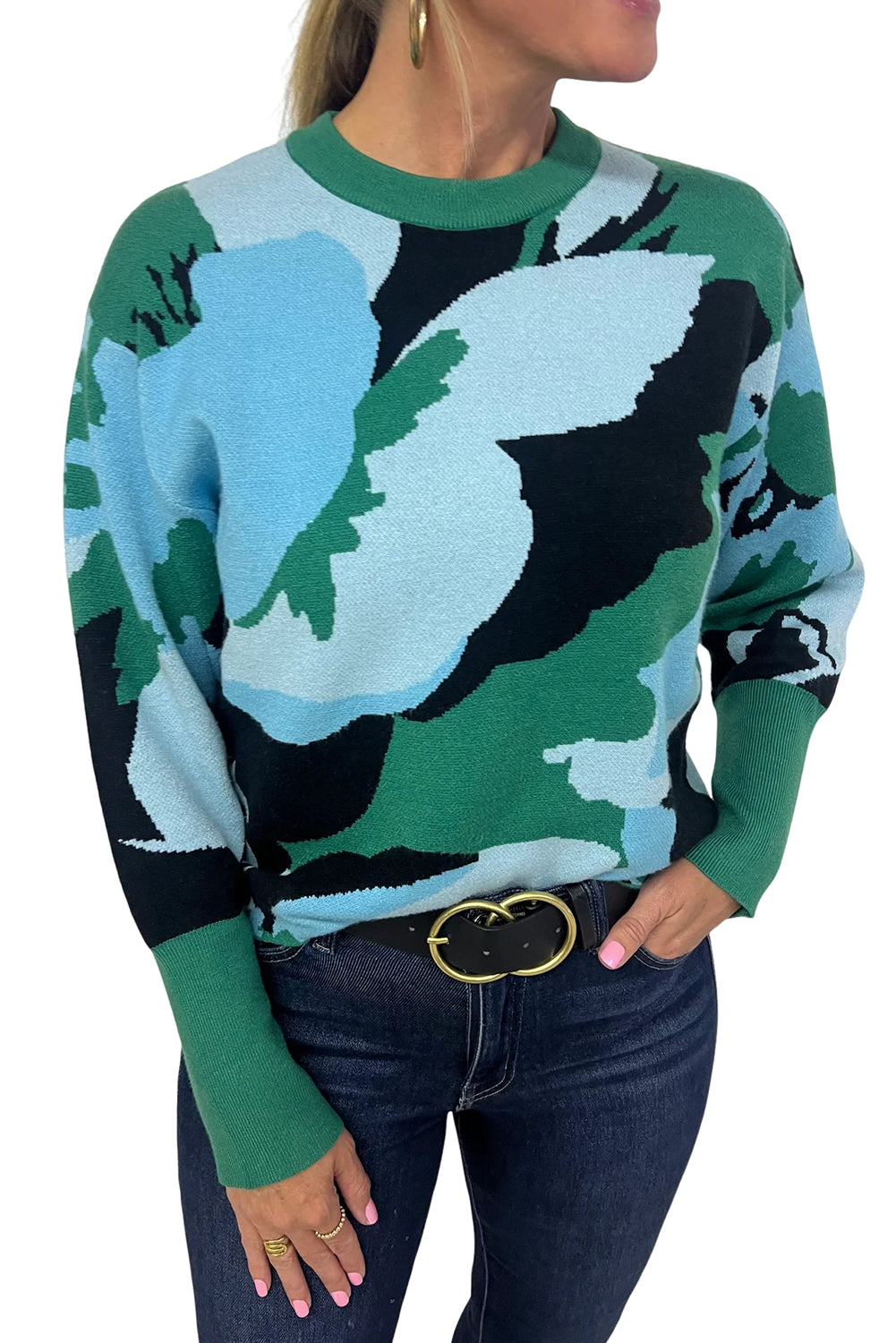 Green Hollis Sweater
