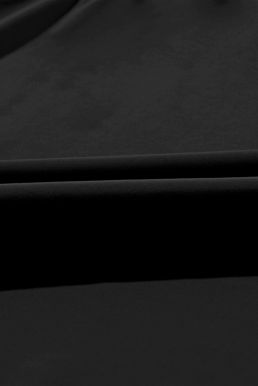 Sleek Black Crossed Cutout One Piece Swimsuit Dress