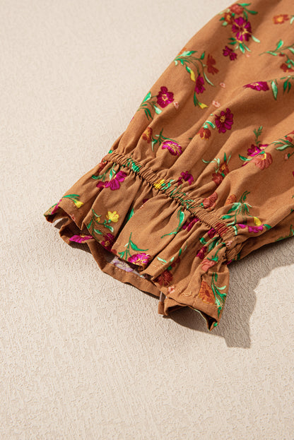 plus size floral dress