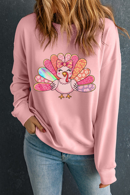 thanksgiving graphic sweatshirt