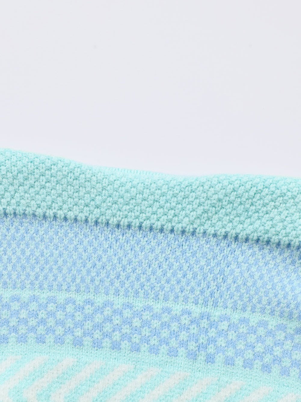 Elegant Multicolored Striped Knit Open-Front Sweater Coat