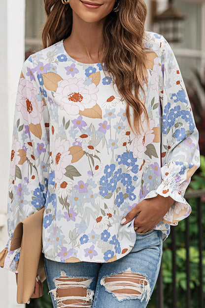 lantern long sleeve blouse