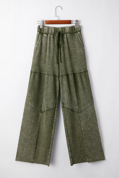 mineral wash trousers