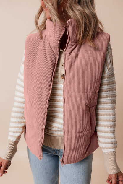 corduroy vest jacket