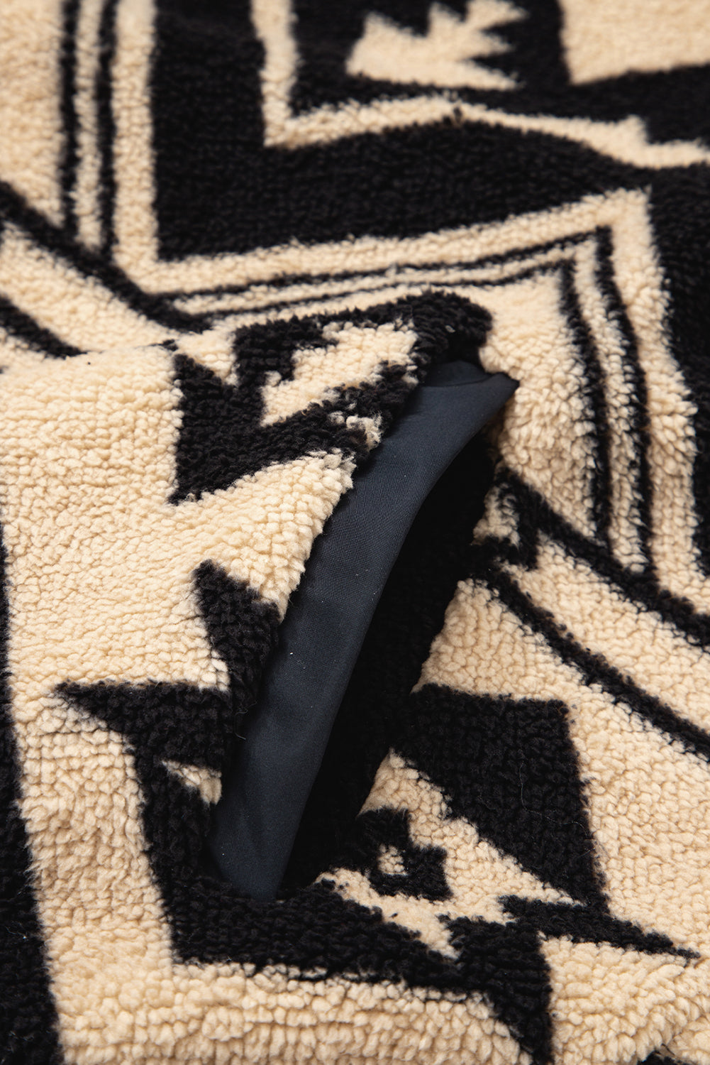 western print sweatshirt