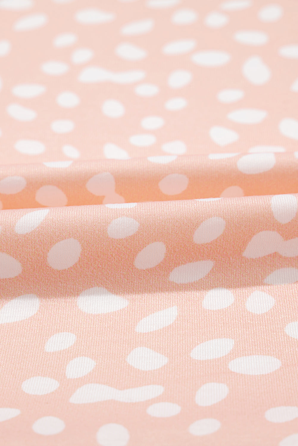 Pink Leopard Tiered Ruffle Plus Size Dress