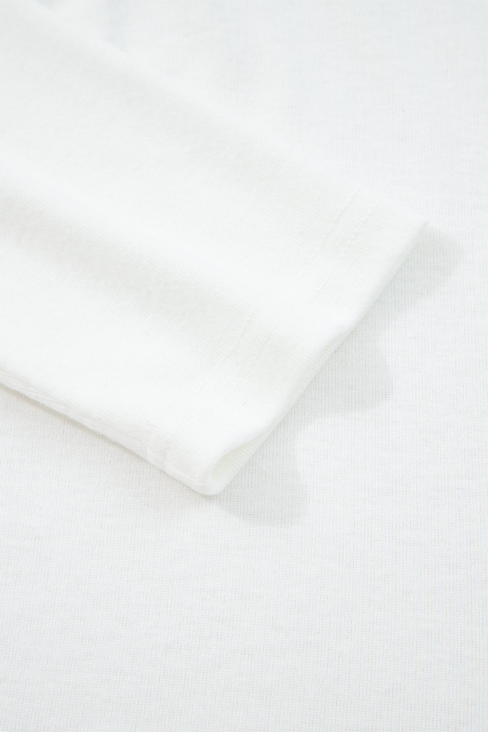 white long sleeve top