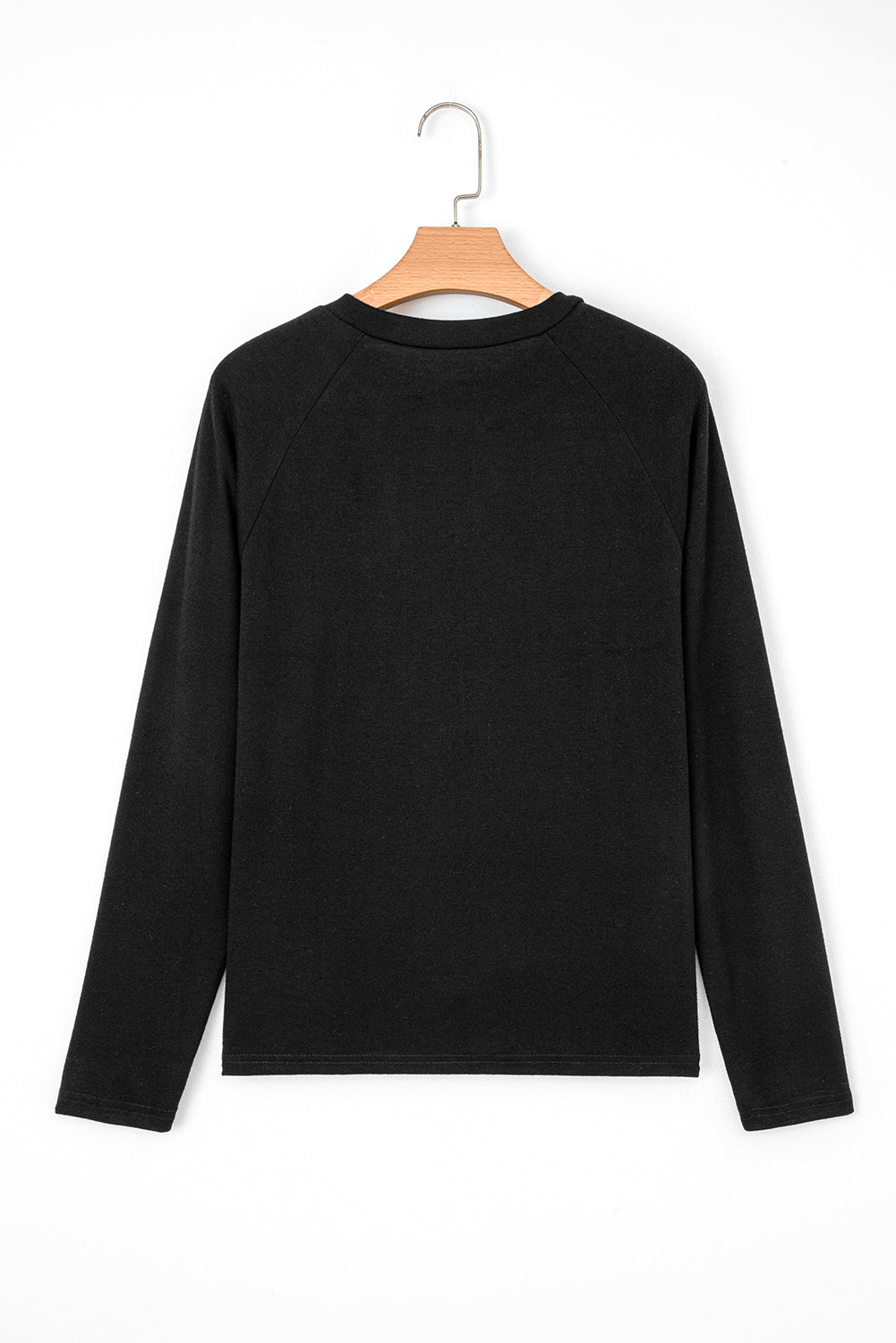 black long sleeve top