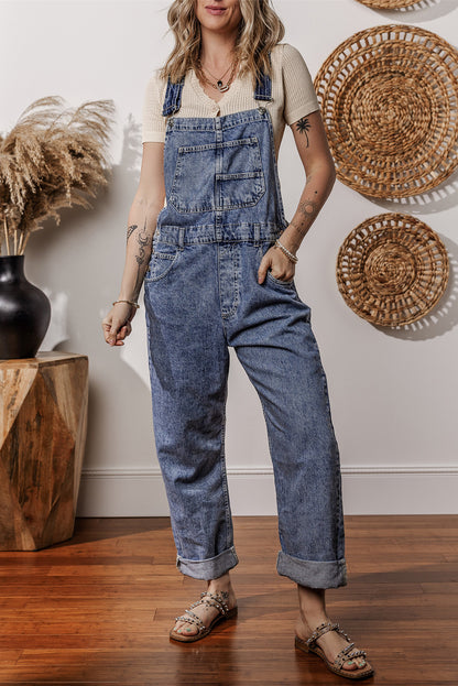 ladies denim jumpsuit