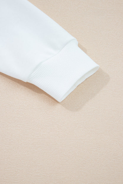 varsity striped sweatshirt