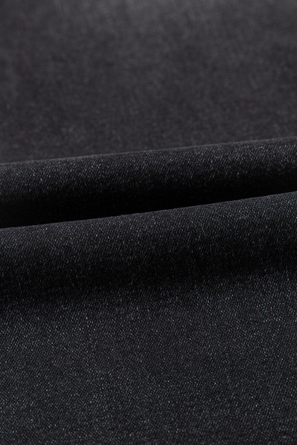 Black Wide Leg Pocketed High Waist Jeans