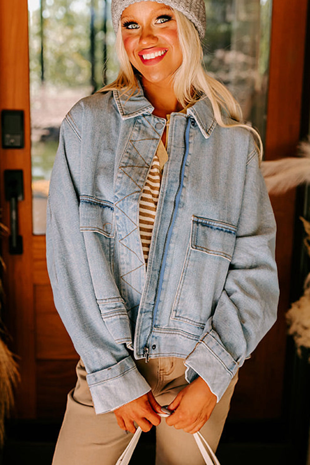 blue jean jacket