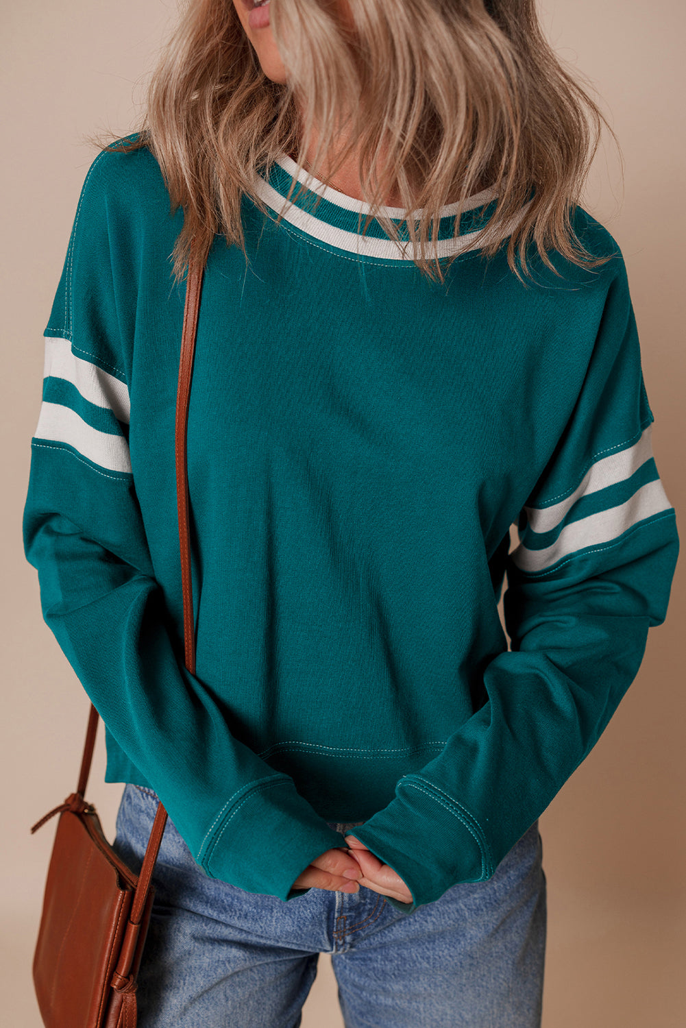 striped sweatshirt