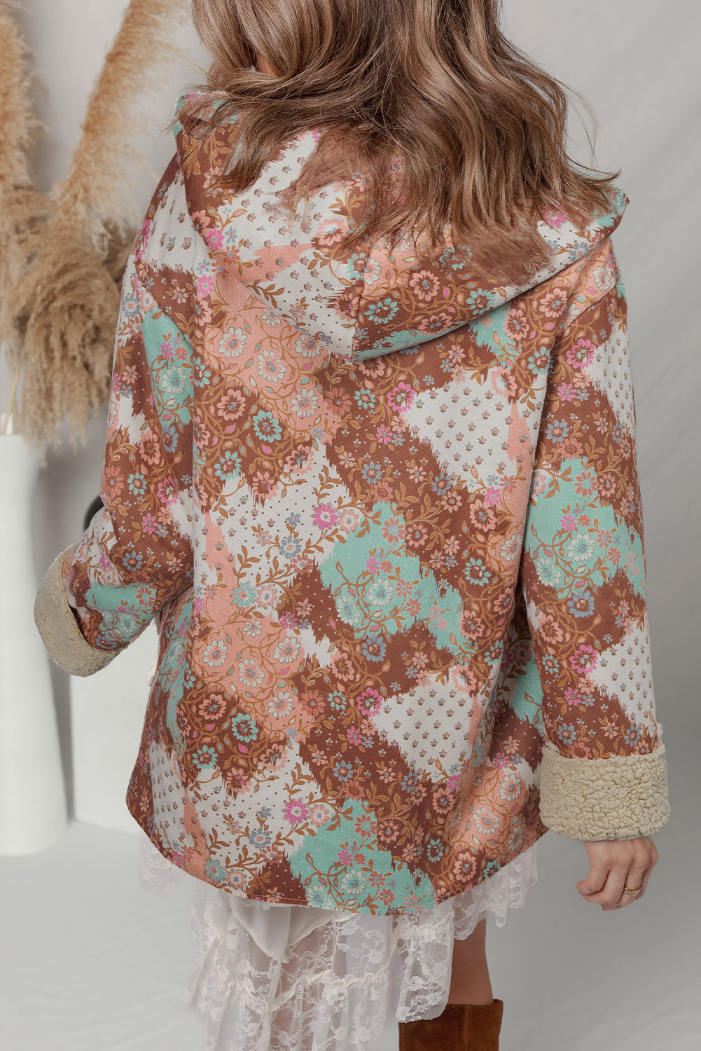 vintage floral jacket