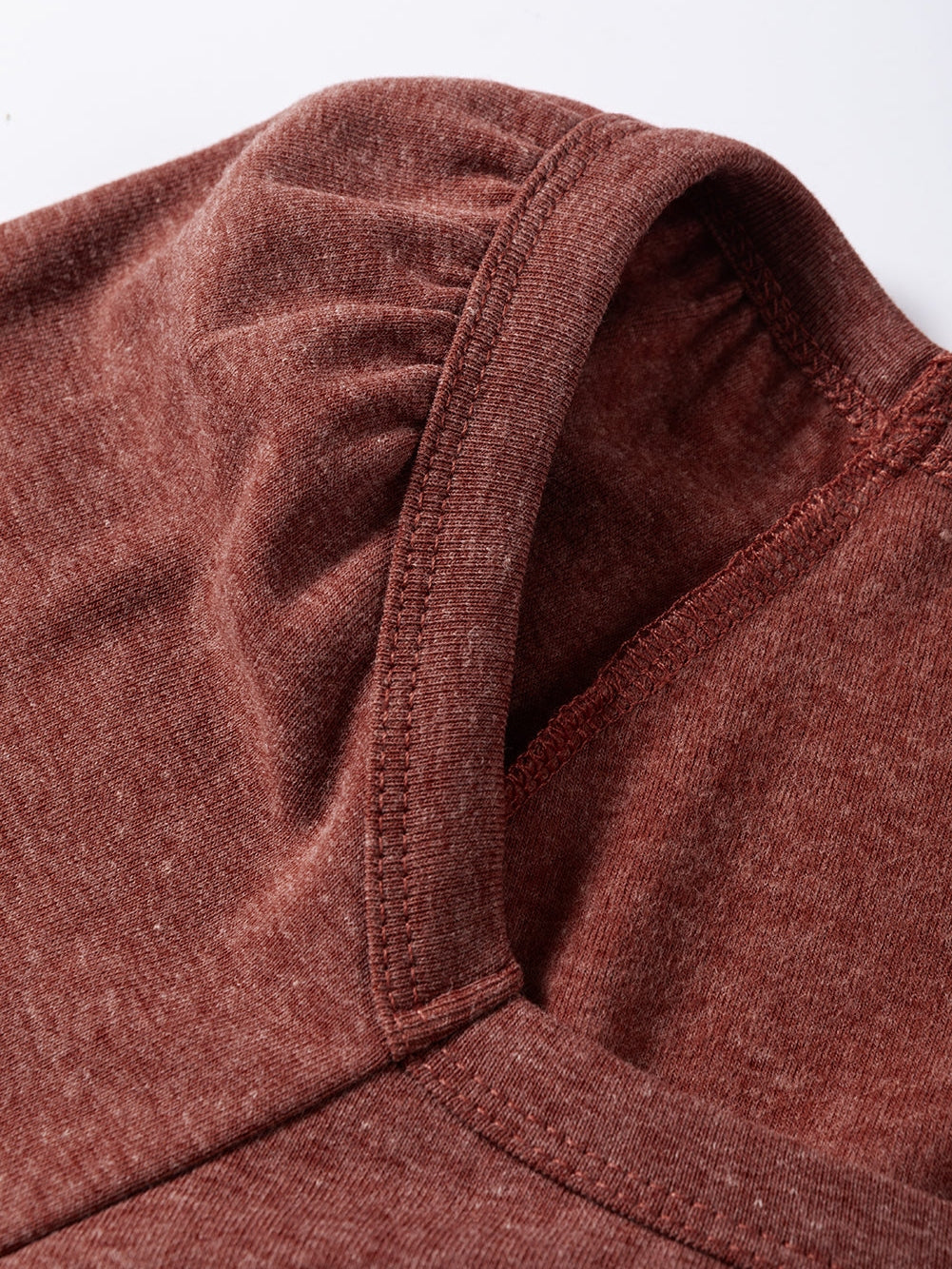 Gold Flame Square Neck Plus Size Knit Top