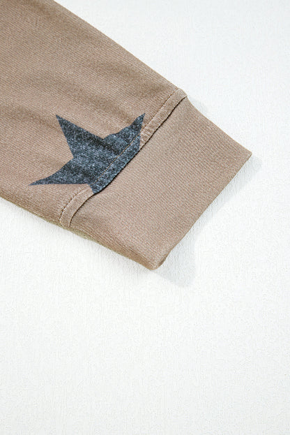 star print lounge set