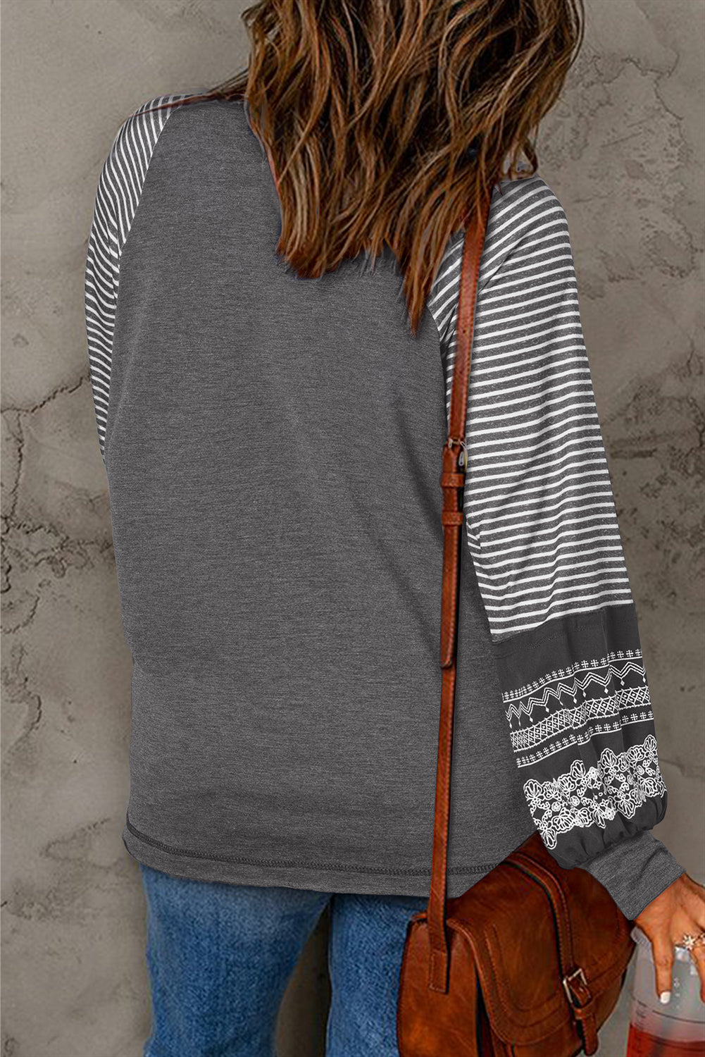 raglan long sleeve top