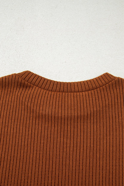 Brown Stripe top