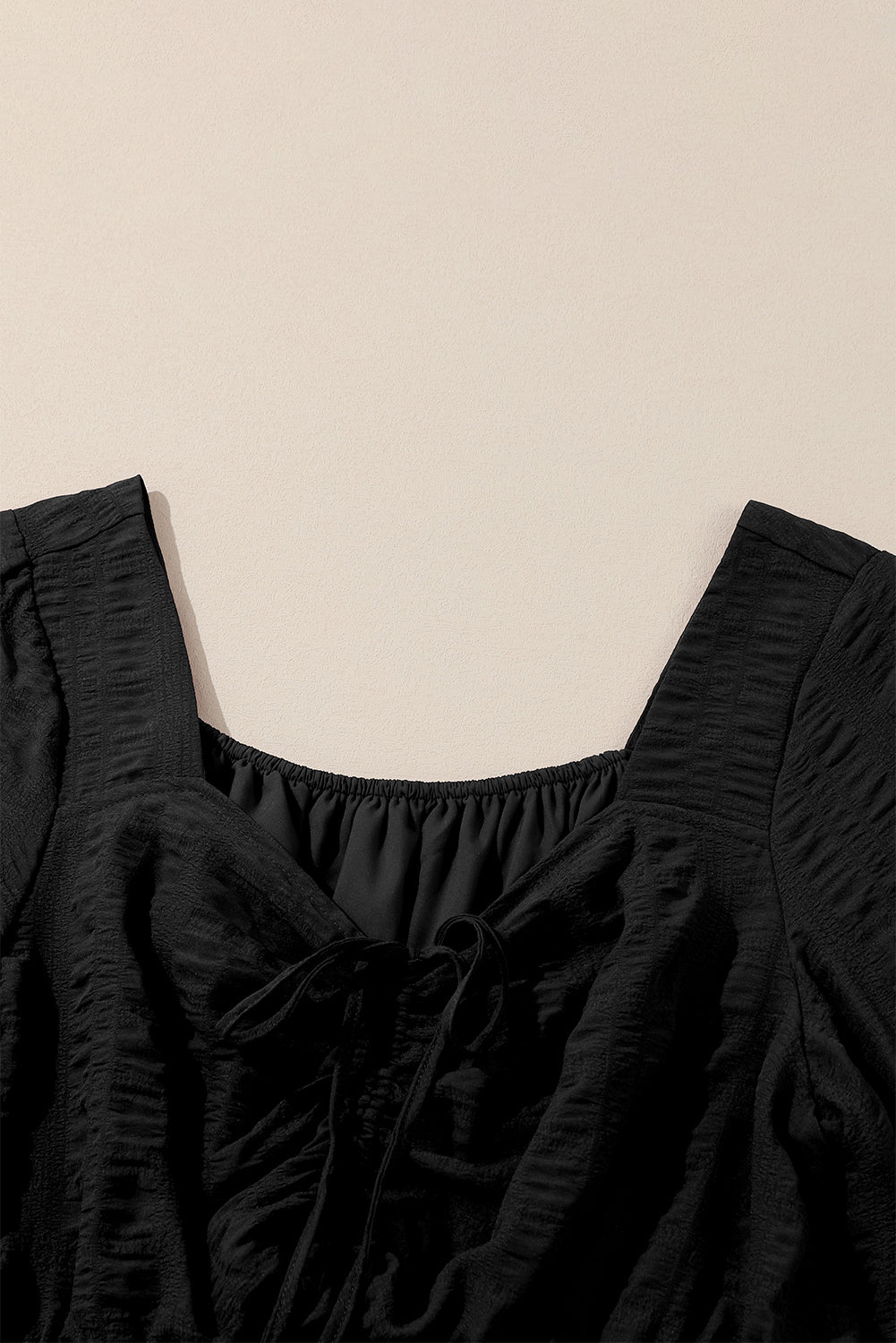 black plus size dress