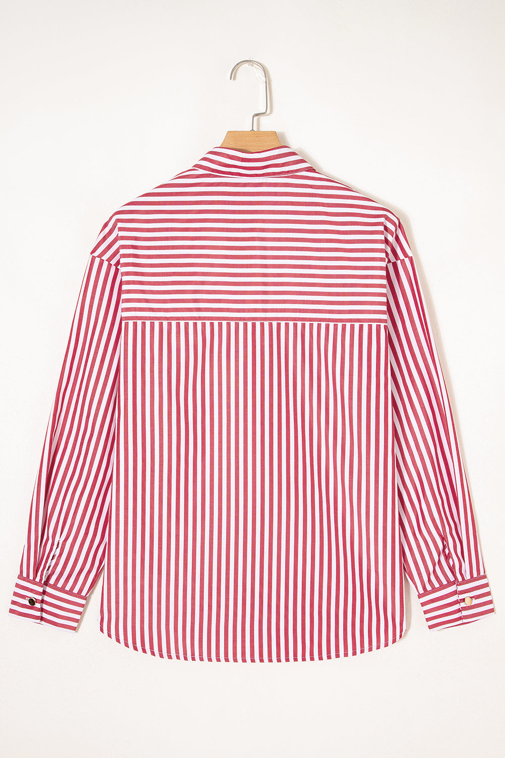 stripe print shirt
