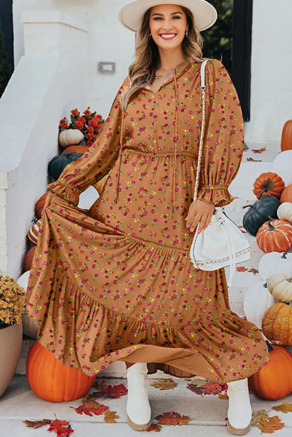 plus size floral dress