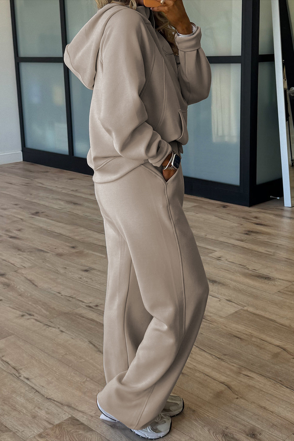 hoodie active pant set