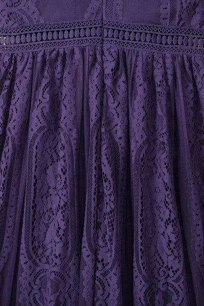 Printed V-Neck Short Sleeve Bohemian Dress