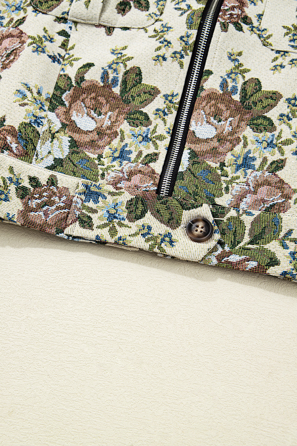 vintage floral jacket