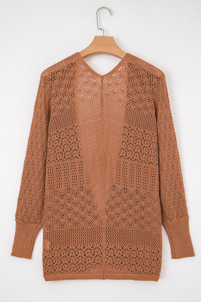 womens open front cardigan