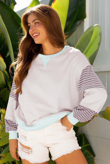 colorblock sweatshirt